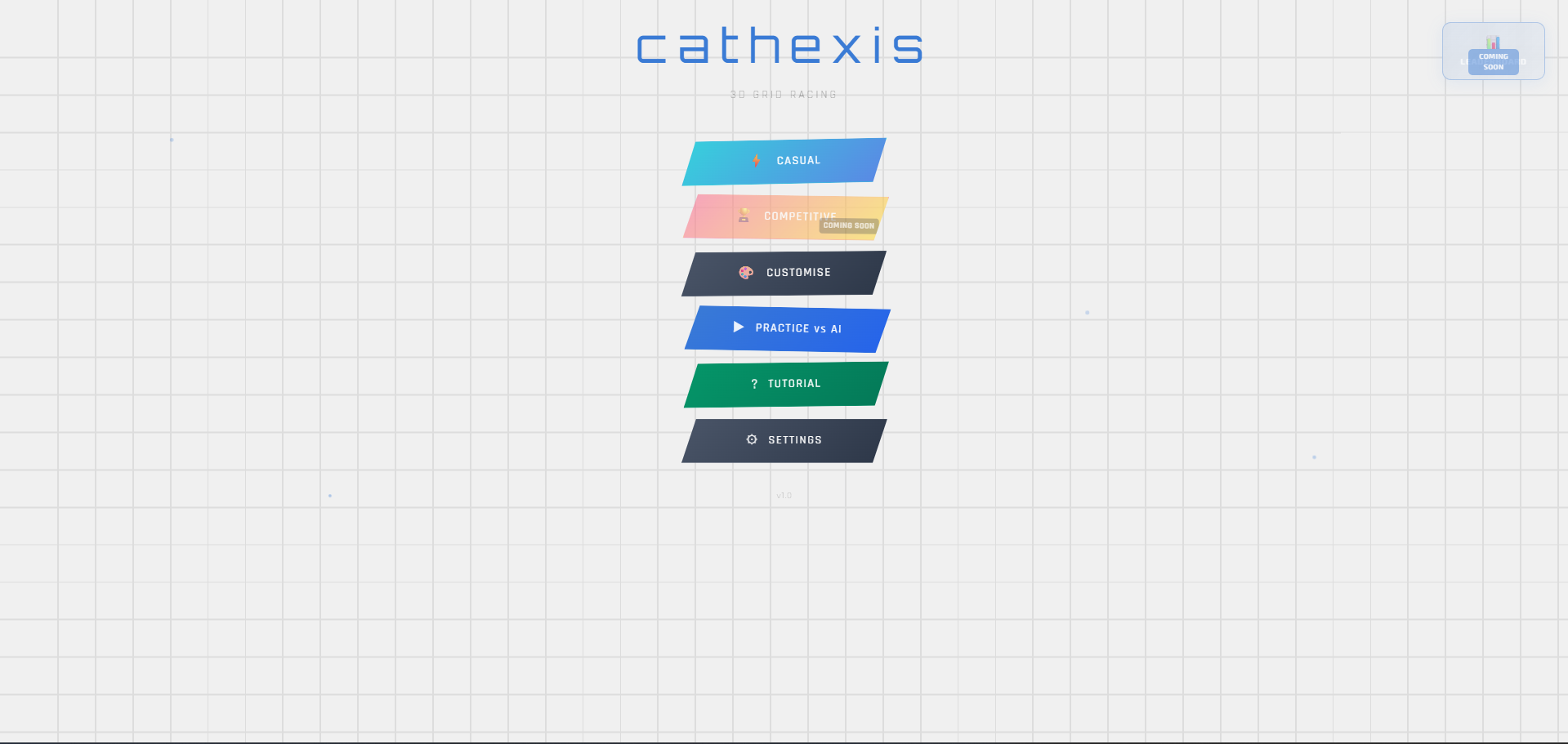 Cathexis Menu